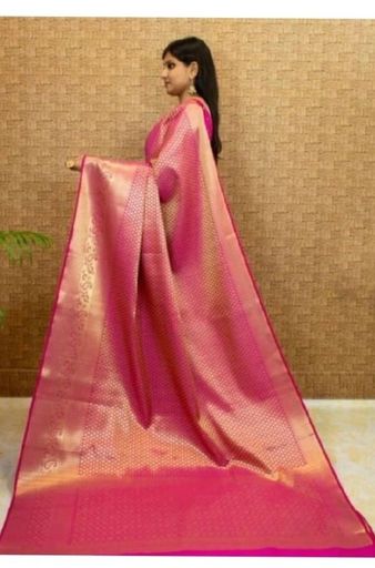 pink saree 