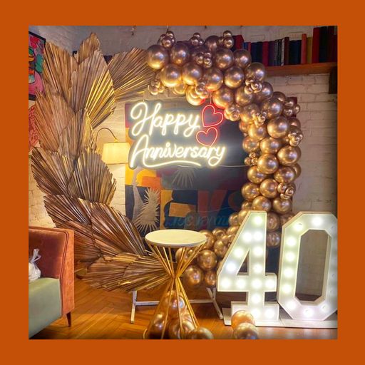 Wedding Anniversary Decor 