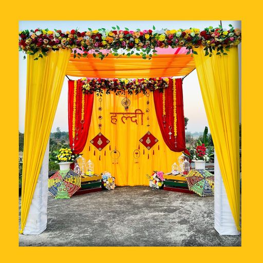 Haldi & Mehndi Decor