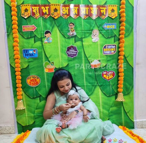 Annaprashan Ceremony Decor 1