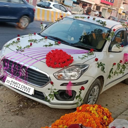 Wedding Car Decor 1