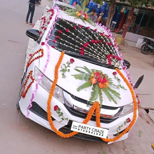 Wedding Car Decor 5