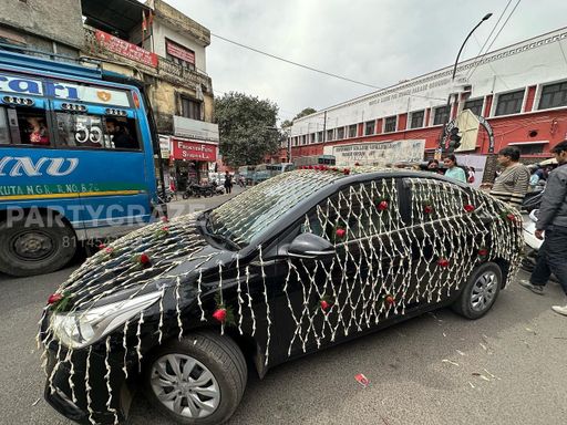 Wedding Car Decor 15
