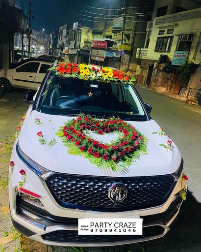 Wedding Car Decor 17