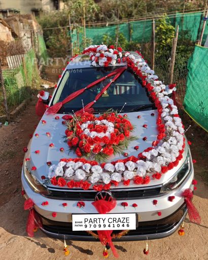 Wedding Car Decor 35