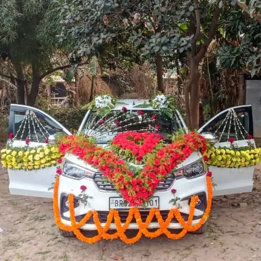 Wedding Car Decor 38