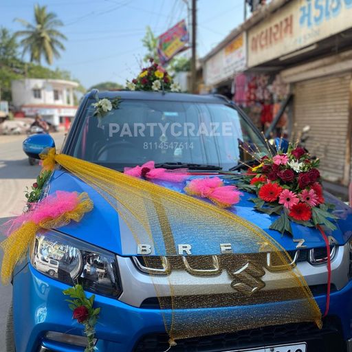 Wedding Car Decor 39