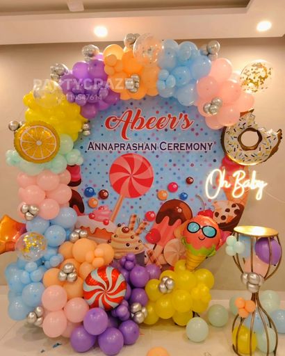 Annaprashan Ceremony Decor 10