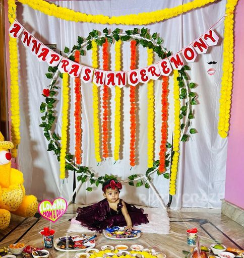 Annaprashan Ceremony Decor 12