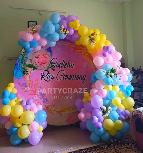 Annaprashan Ceremony Decor 14