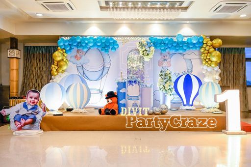 Hot Air Balloons & Teddy Bear Theme