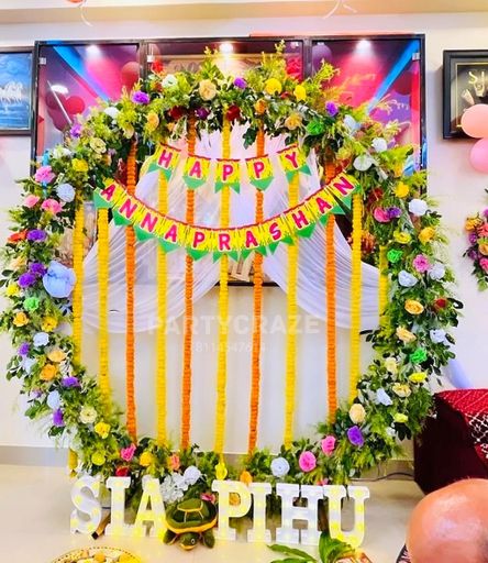 Annaprashan Ceremony Decor 19