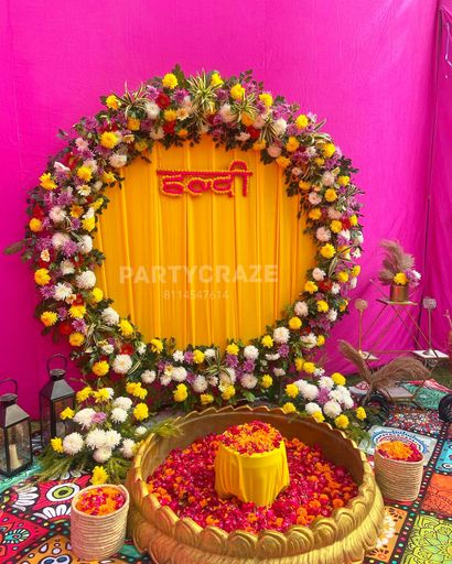 haldi Mehndi Decor 55