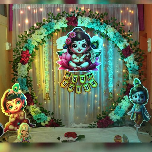 Annaprashan Ceremony Decor 26