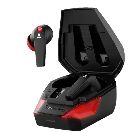 BOAT 192 Gaming Earbuds with 13mm Drivers, BEAST™ Mode, ENx™ Technology, LED lights, 30 hours of nonstop playback