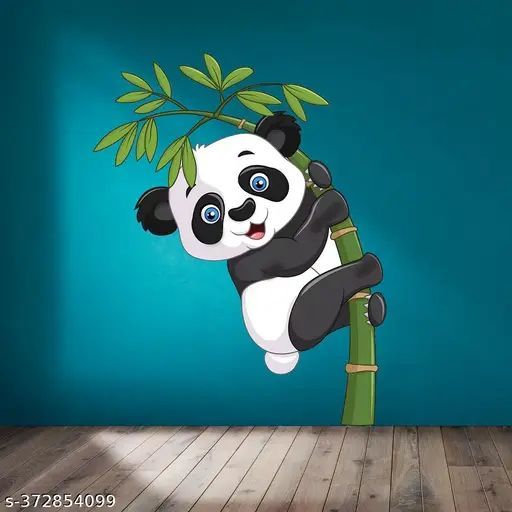 Children's Playful Panda Wall Decals