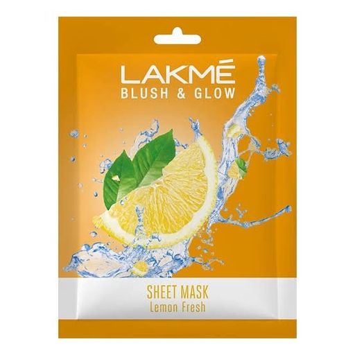 LAKME LEMON FRESH sheet mask ( Buy 1 Get 1 free )