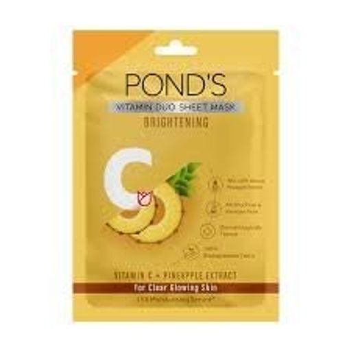 PONDS VITAMIN C PINEAPPLE SHEET MASK ( BUY 1 Get 1 free  )