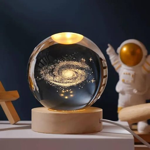3D CRYSTAL GALAXY LAMP | PREMIUM K9 HIGH QUALITY GLASS