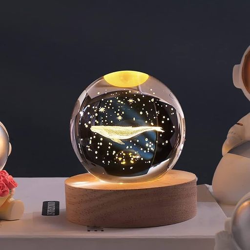 3D CRYSTAL WHALE LAMP | PREMIUM K9 HIGH QUALITY GLASS