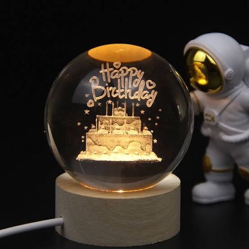 3D CRYSTAL HB LAMP | PREMIUM K9 HIGH QUALITY GLASS