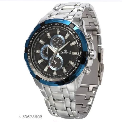 SWISSTYLE Blue Dial Analog Watch for Men - SS-GR6622-BLU-CH