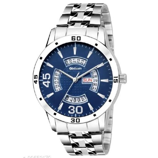 BITCOIN Wrist Watch For Men With Day & Date Indicator