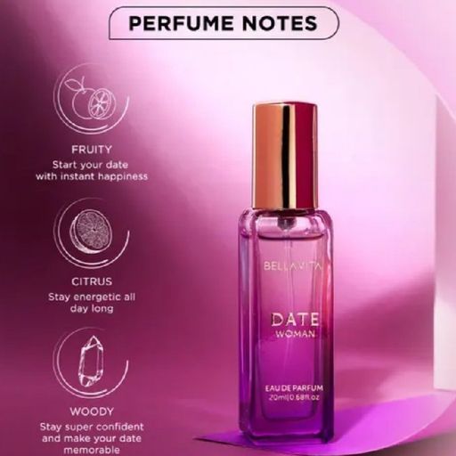 Bella Vita Luxury DATE Woman +White OUD Unisex Perfume Combo for Men and Women 40 ML (Pack of 2...