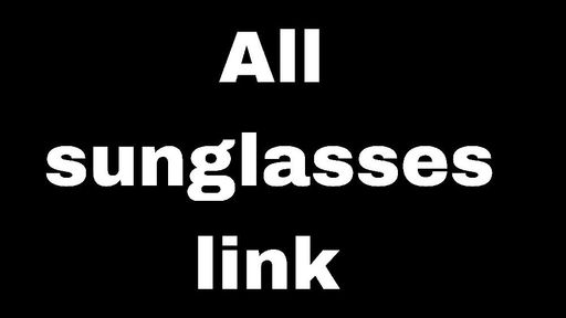 sunglasses 