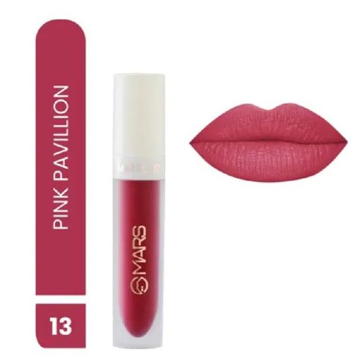 MARS Transferproof Long Lasting Liquid Lipstick (13-Pink Pavillion, 4.5 ml)
