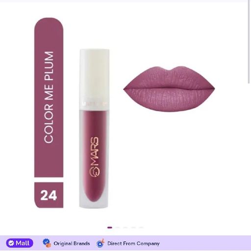 MARS Transferproof Long Lasting Liquid Lipstick (24-Color Me Plum, 4.5 ml)