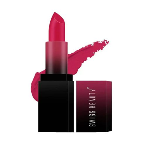 Swiss beauty Hd Matte pigmented smudge proof lipstick pick up,3.4g