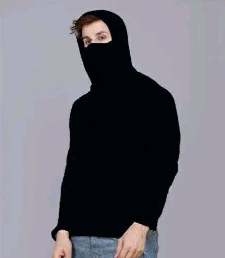 Balaclava hoodie for men 