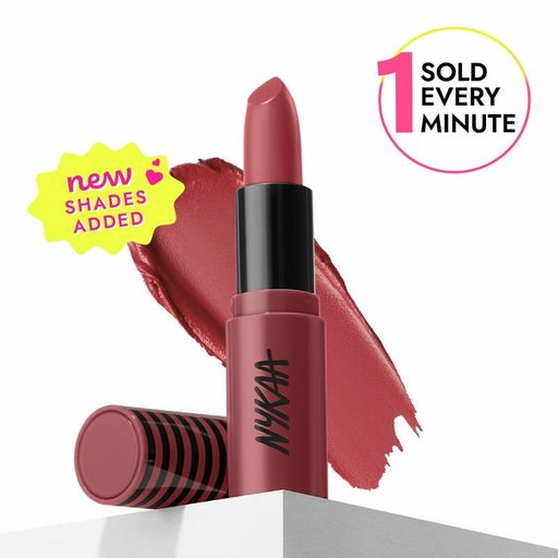 Nykaa so creme! creamy mette lipstick - Deja Nude 