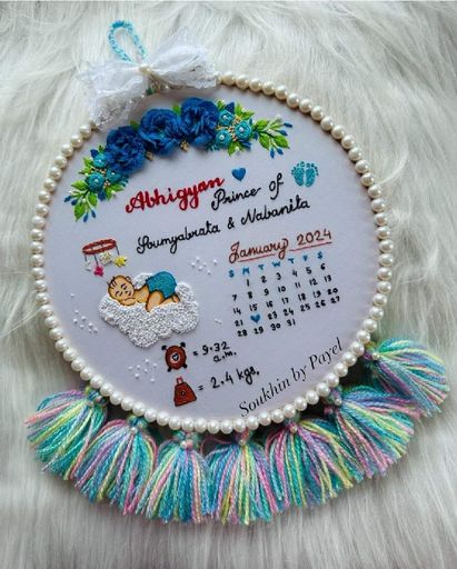 Soukhin New Born Baby Gifts handmade customise