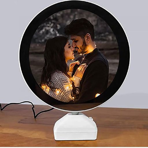 Magic Mirror Fhoto Frame With Led Light