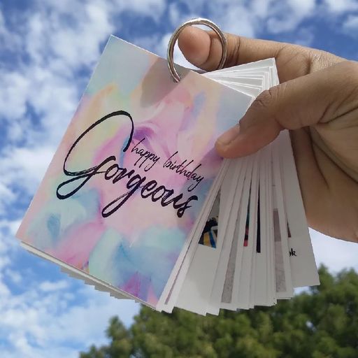 Customize Polaroid Ring Photo Album 