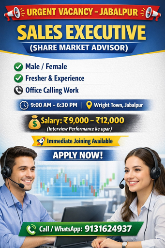 STOCK MARKET JOB 12000 SALRY