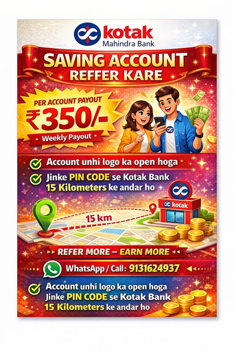KOTAK MAHINDRA BANK 350 RS PAYOUT