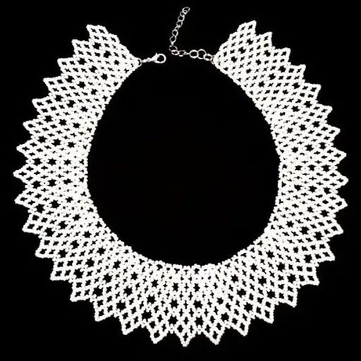 Chic Broad Bead Elegant Necklace