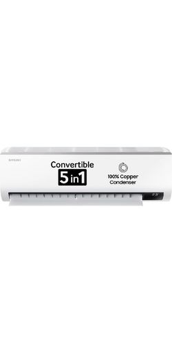  SAMSUNG Convertible 5-in-1 Cooling 2024 Model 1.5 Ton 3 Star Split Inverter AC  - White 