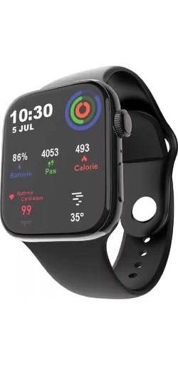  Boston Levin EON 1.83" Android4.4,Voice Control,TFT,BT5.3,Bluetooth Calling,Health Ecosystem Smartwatch 