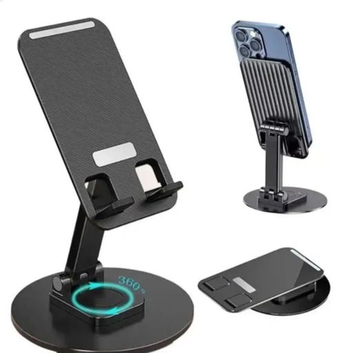 Adjustable 360° Rotation MobilePhone Stand | Height and Angle