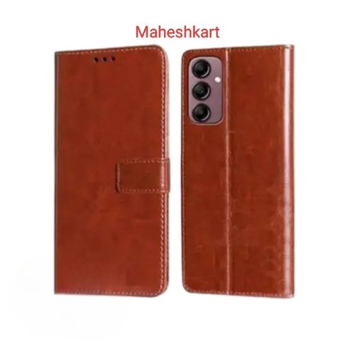Flip Cover For Samsung Galaxy A14 5G PU Artificial Leath...