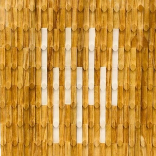 Mint Teak Stone Bamboo For Home Interior 
