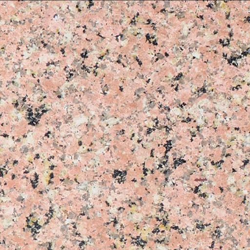 Rosy Pink Granite Slabs , Liner Polish