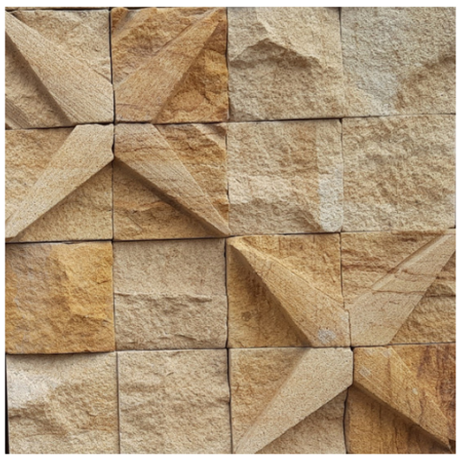 Teak Star Natural Stone Wall Cladding 12×12