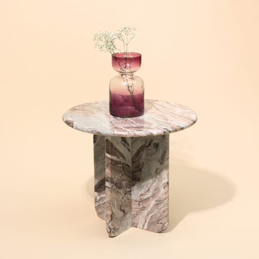 Curve Brown Marble table