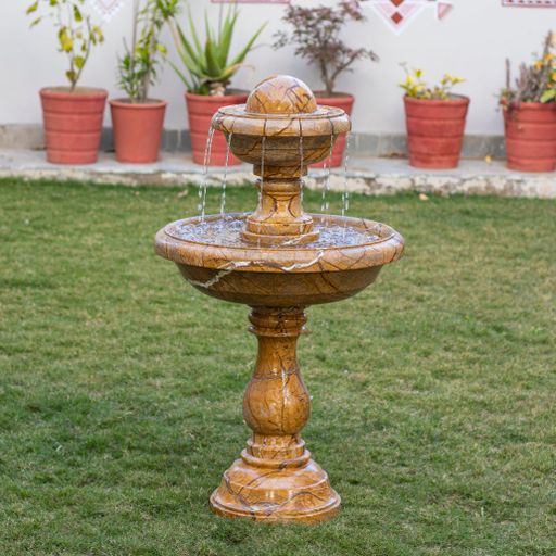 Stone Fountain Brown Forest 