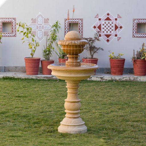 Stone Fountain Teak 